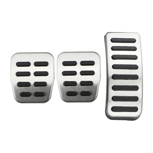 Edelstahl pedalkappen polo - vw,